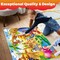 QUOKKA Giant Floor Puzzles for Kids Ages 3-5 - 2x3 Feet 48 Piece Puzzles for Kids Ages 4-8 - Educational Toys on Large Puzzles for Boys and Girls Ages 3-5 - Africa Toy Gift Activities